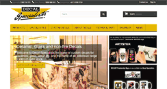 Desktop Screenshot of decalspecialists.com.au